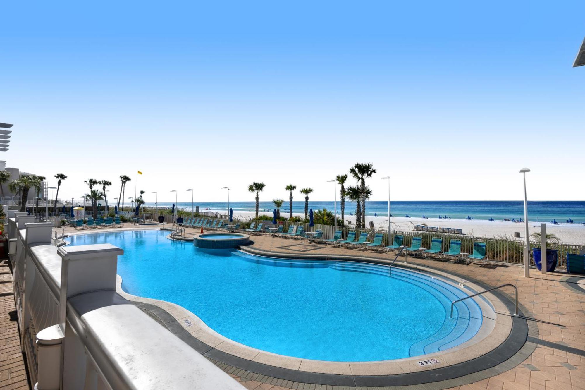 Fantastic Ocean Front 1 Bd Condo At Boardwalk In Panama City Beach! 외부 사진